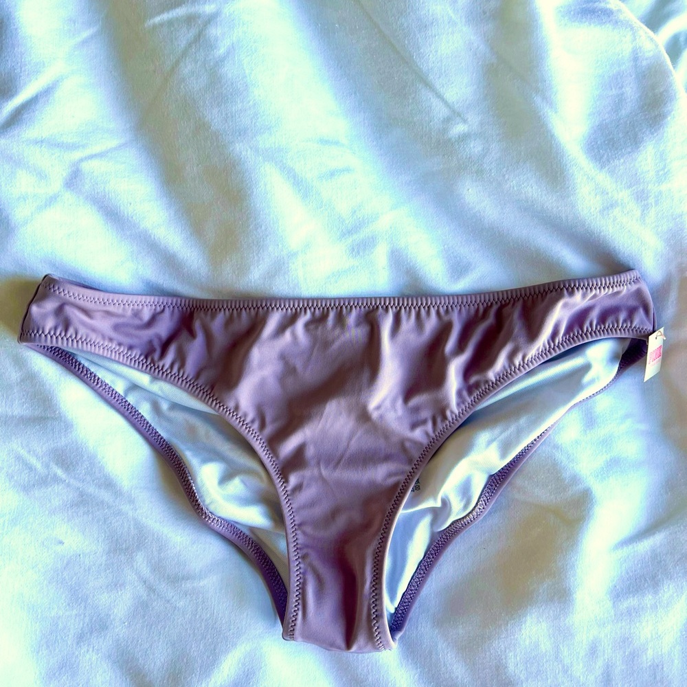 SPRING SALE! NWT Victoria’s Secret PINK mini bikini bottom, lavender , size S